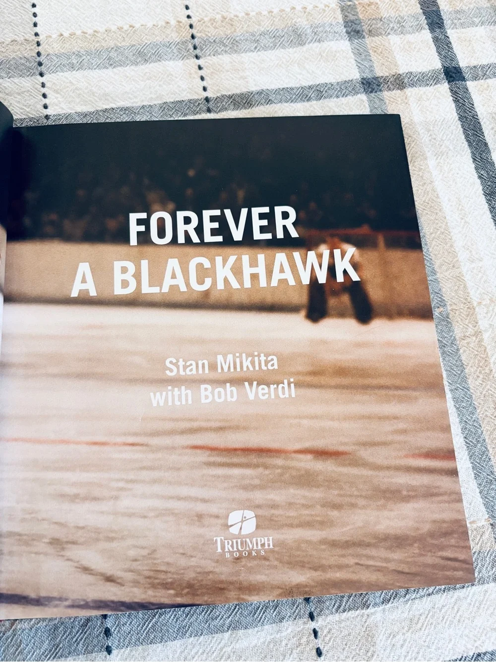 Stan Mikita Bob Verdi Forever a Blackhawk Hardcover Book 2011 NHL Hockey Chicago